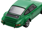 1973 Porsche 911 Carrera RSR 2.8 Green with Black Stripes 1/64 Model Car by Spark-3