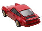 1974 Porsche 911 Carrera RS 3.0 Red with Gold Stripes 1/64 Model Car by Spark-3