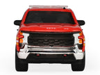 2023 Chevrolet Silverado Pickup Truck with Camper Shell "FDNY (New York City Fire Department)" Red with Stripes "Fire & Rescue" Series #5 1/64 Diecast Model Car by Greenlight-1