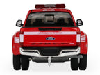 2018 Ford F-350 Pickup Truck "Los Angeles Fire Department" Red with White Stripes "Fire & Rescue" Series #5 1/64 Diecast Model Car by Greenlight-2