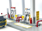 Shell Gas Station Playset with Volvo Oil Tanker and Volvo Tow Truck Diorama Set-2