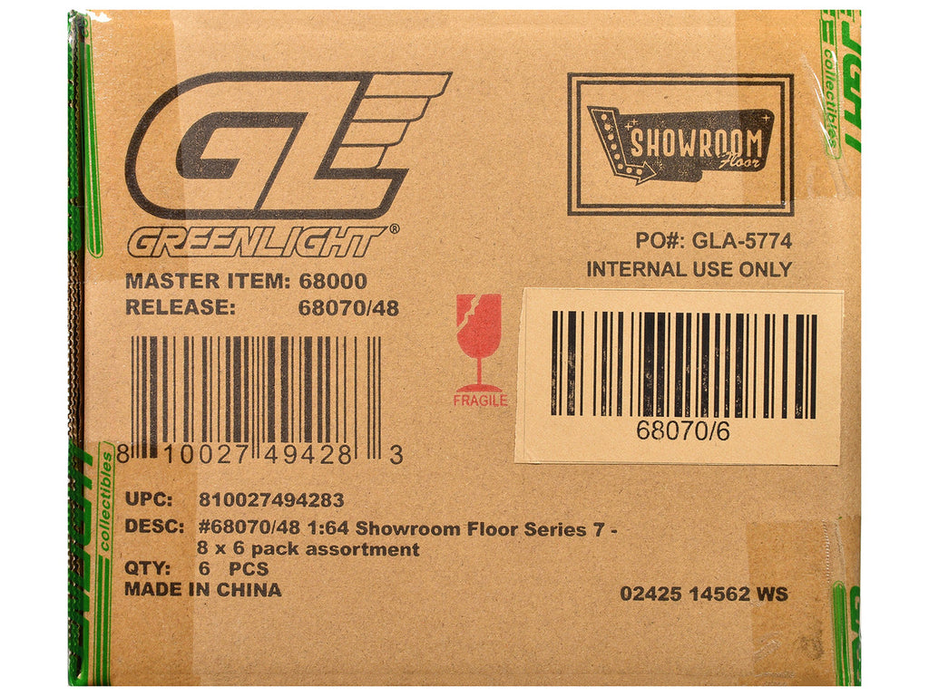 "Showroom Floor" Series 7 Set of 6 Cars 1/64 Diecast Model Cars by Greenlight-2