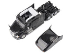 Freightliner New Cascadia Sleeper Cab Truck Tractor Black "Transport Series" 1/50 Diecast Model by Diecast Masters-2