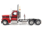 Peterbilt 589 Tandem-Axle Truck Tractor with Day Cab Legendary Red "Transport Series" 1/32 Diecast Model by Diecast Masters-2