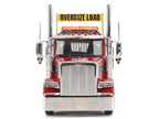 Peterbilt 589 Tandem-Axle Truck Tractor with Day Cab Legendary Red "Transport Series" 1/32 Diecast Model by Diecast Masters-0