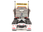 Peterbilt 589 Tridem-Axle Truck Tractor with Day Cab Legendary Red "Transport Series" 1/32 Diecast Model by Diecast Masters