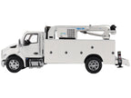 Kenworth T380 Auto-Crane Titan 85-Body HC14-Crane Work Truck with Miller EnPak White "Transport Series" 1/50 Diecast Model by Diecast Masters-1