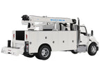 Kenworth T380 Auto-Crane Titan 85-Body HC14-Crane Work Truck with Miller EnPak White "Transport Series" 1/50 Diecast Model by Diecast Masters-2