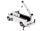 Peterbilt 536 Auto-Crane Titan 85-Body HC14-Crane Work Truck with Miller EnPak White "Transport Series" 1/50 Diecast Model by Diecast Masters-0