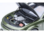 Dodge Charger SRT Hellcat Redeye F8 Green Metallic with Matt Black Top 1/18 Model Car by Autoart
