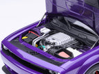 2023 Dodge Challenger SRT Super Stock Plum Crazy Purple 1/18 Model Car by Autoart-3