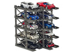 Modular Diecast 3D Parking Rack Display Stand Set of 10 Racks for 1/64 Scale Model Cars by Pitbox