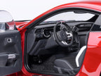 Ford Mustang Shelby GT500 Rapid Red Metallic with Black Stripes 1/18 Model Car by Autoart-1