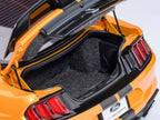 Ford Mustang Shelby GT500 Cyber Orange Metallic with Black Stripes 1/18 Model Car by Autoart-2
