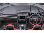 2021 Honda Civic Type R (FK8) RHD (Right Hand Drive) Crystal Black Pearl 1/18 Model Car by Autoart-2