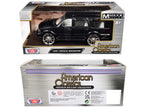 1998 Lincoln Navigator Black Metallic with White Interior "Maxx Design" "American Classics" Series 1/24 Diecast Model Car by Motormax-2