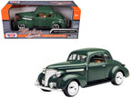1939 Chevrolet Coupe Green 1/24 Diecast Model Car by Motormax-2