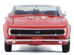 1967 Chevrolet Camaro SS Convertible Burgundy 1/24 Diecast Model Car by Motormax