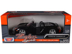 Porsche Carrera GT Black 1/24 Diecast Car Model by Motormax-1