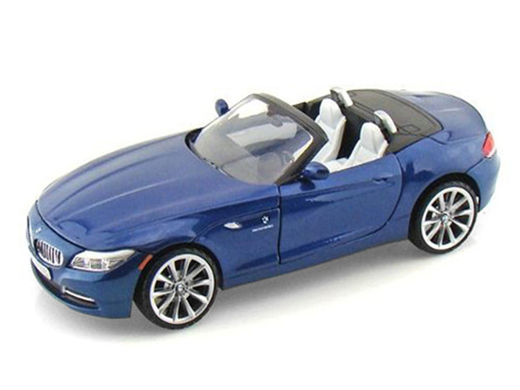 2010 BMW Z4 Convertible Blue 1/24 Diecast Model Car by Motormax-0