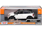 Mini Cooper S Countryman White 1/24 Diecast Car Model by Motormax-2