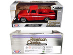 1966 Chevrolet C10 Fleetside Pickup Truck Red "Maxx Design" "American Classics" Series 1/24 Diecast Model Car by Motormax-2
