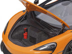 Mclaren 600LT Myan Orange and Carbon 1/18 Model Car by Autoart-2
