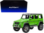 Mercedes Benz G500 4X4 2 Alien Green 1/18 Model Car by Autoart-0
