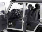 Mercedes Benz G500 4X4 2 Silver 1/18 Model Car by Autoart-2