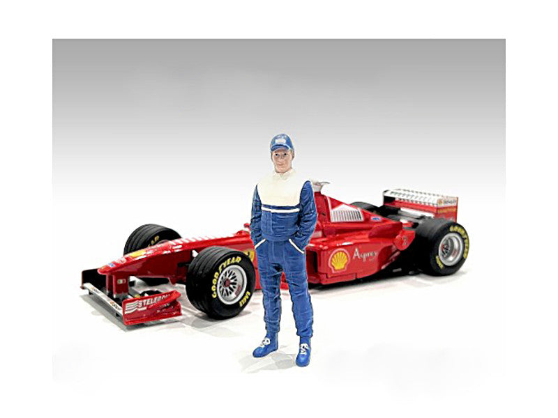 "Racing Legends" 90's Set of 2 Diecast Figures for 1/43 Scale Models by American Diorama-1