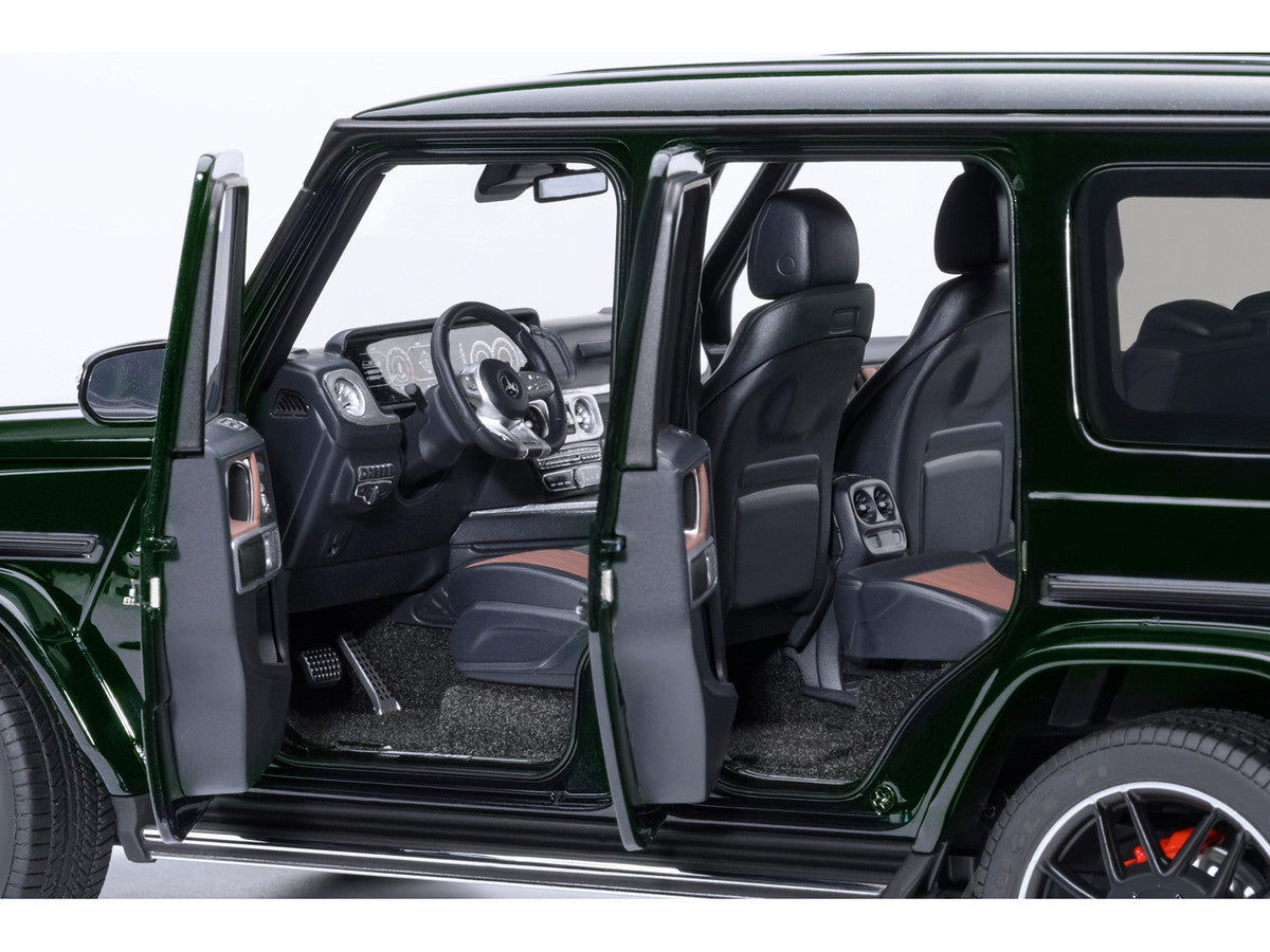 2019 Mercedes-Benz AMG G63 Emerald Green Metallic 1/18 Model Car by Autoart-1