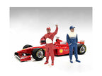 "Racing Legends" 90's Figures A and B Set of 2 for 1/18 Scale Models by American Diorama-0
