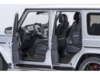 2019 Mercedes-Benz AMG G63 Iridium Silver Metallic 1/18 Model Car by Autoart-3