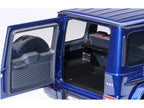 2019 Mercedes-Benz AMG G63 Brilliant Blue Metallic 1/18 Model Car by Autoart-1