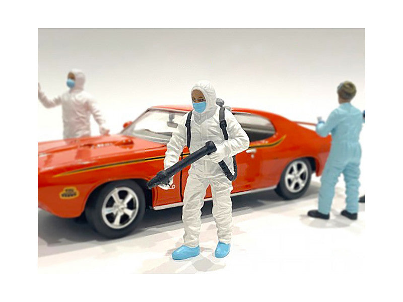 Hazmat Crew Figurine I for 1/24 Scale Models by American Diorama-0