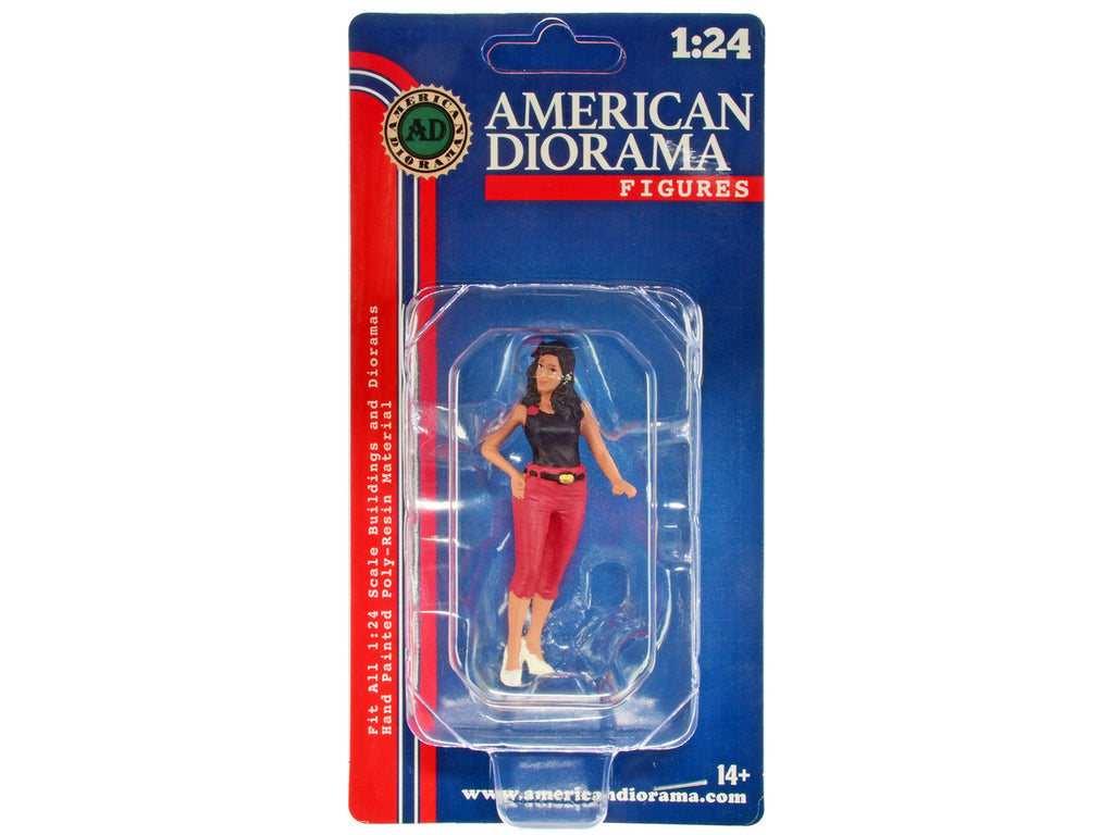 "Pin-Up Girls" Carroll Figure for 1/24 Scale Models by American Diorama-2