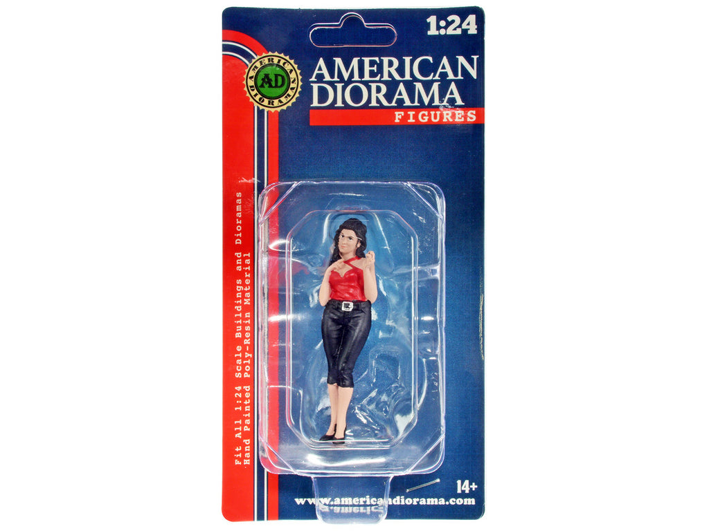 "Pin-Up Girls" Peggy Figure for 1/24 Scale Models by American Diorama-2