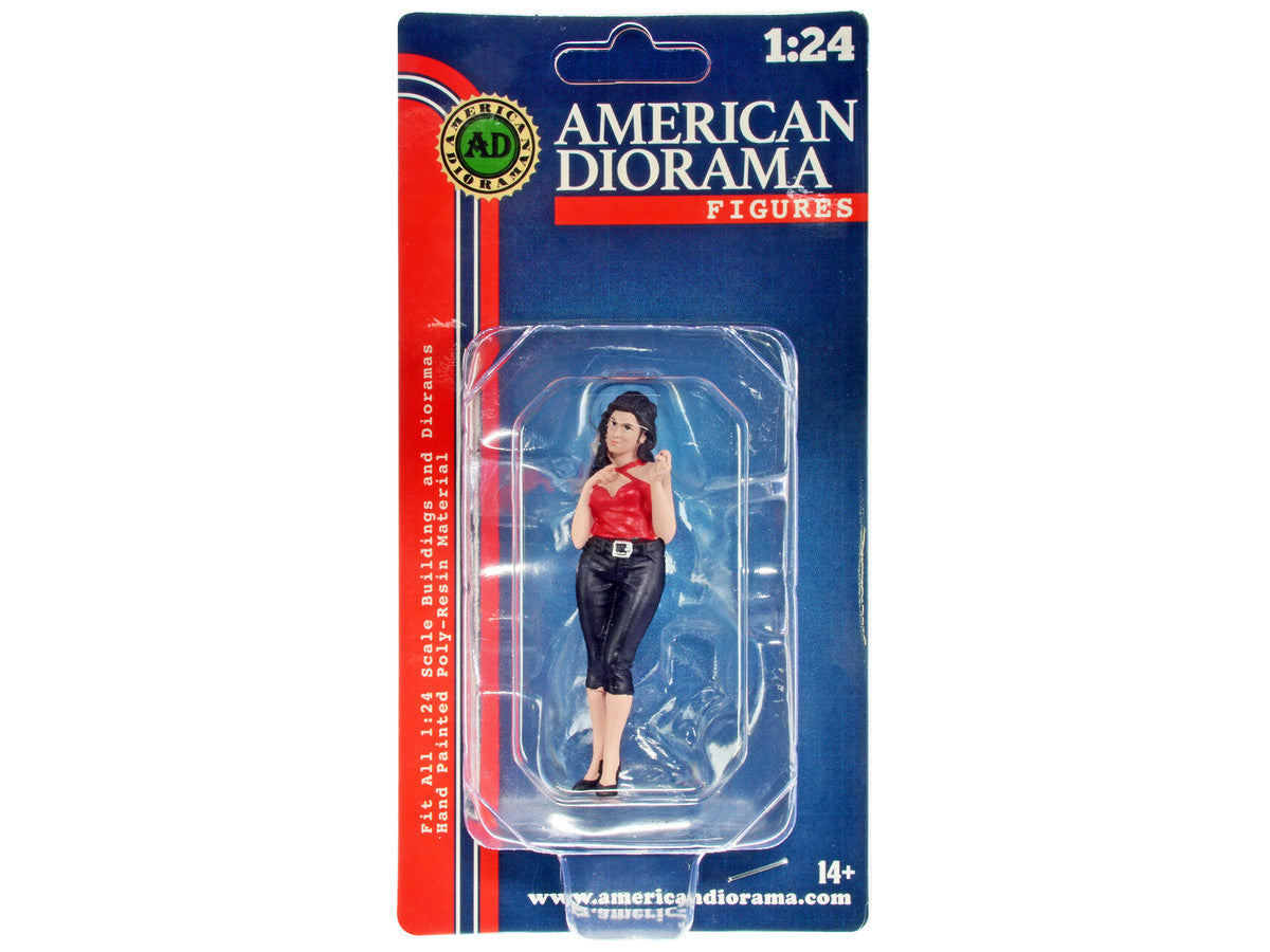 "Pin-Up Girls" Peggy Figure for 1/24 Scale Models by American Diorama-2
