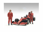 "Racing Legends" 70's Set of 2 Diecast Figures for 1/43 Scale Models by American Diorama-0