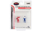 "Racing Legends" 90's Set of 2 Diecast Figures for 1/43 Scale Models by American Diorama-3