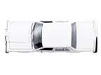 1986 Dodge Diplomat Police Car Unmarked White "Custom Builder's Kit" Series 1/24 Diecast Model Car by Motormax-3