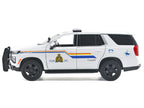 2025 Chevrolet Tahoe PPV with Light Bar "RCMP Royal Canadian Mounted Police" White "Law Enforcement and Public Service" Series 1/24 Diecast Model Car by Motormax-1