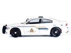 2023 Dodge Charger Pursuit Police Car "RCMP (Royal Canadian Mounted Police)" White "Law Enforcement and Public Service" Series 1/24 Diecast Model Car by Motormax-0