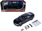 2023 Dodge Charger Pursuit Police Car Black "Custom Builder's Kit - Law Enforcement and Public Service" Series 1/24 Diecast Model Car by Motormax-4