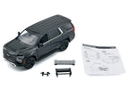 2025 Chevrolet Tahoe PPV Black "Custom Builder's Kit - Law Enforcement and Public Service" Series 1/24 Diecast Model Car by Motormax-1