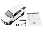 2025 Chevrolet Tahoe PPV White "Custom Builder's Kit - Law Enforcement and Public Service" Series 1/24 Diecast Model Car by Motormax-1