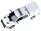 2019 RAM 1500 Laramie Crew Cab Pickup Truck with Truck Bed Camper White "Custom Builder's Kit" Series 1/27 Diecast Model Car by Motormax-3