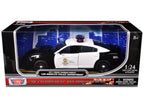 2011 Dodge Charger Pursuit LAPD Los Angeles Police Department Car 1/24 Diecast Car Model by Motormax-2
