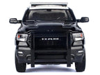 2019 RAM 1500 Laramine Crew Cab Pickup Truck "California Highway Patrol" Black and White with Truck Bed Camper "Law Enforcement and Public Service" Series 1/27 Diecast Model Car by Motormax-2