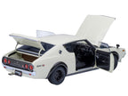 Nissan Skyline 2000GT-R (KPGC110) Tuned Version RHD (Right Hand Drive) White 1/18 Model Car by Autoart-0